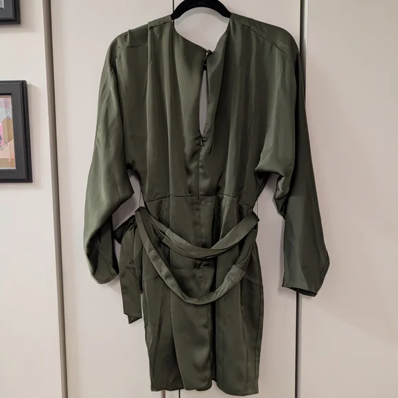 ASOS Olive Green Dress - Picture 3 of 3